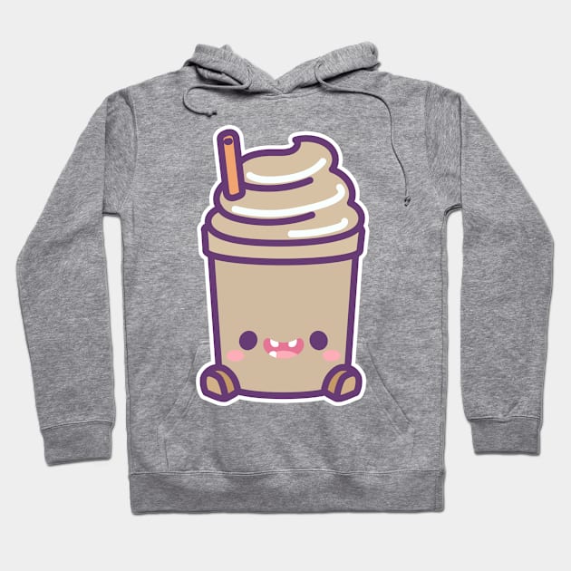 Cuppies - Coffee Frappe Hoodie by Jaykishh